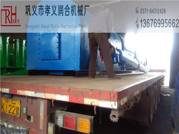 湖南炭化爐設備發貨現場